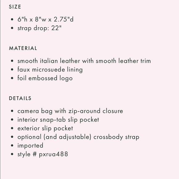 Kate Spade crossover purse (candid camera bag) - Picture 7 of 7